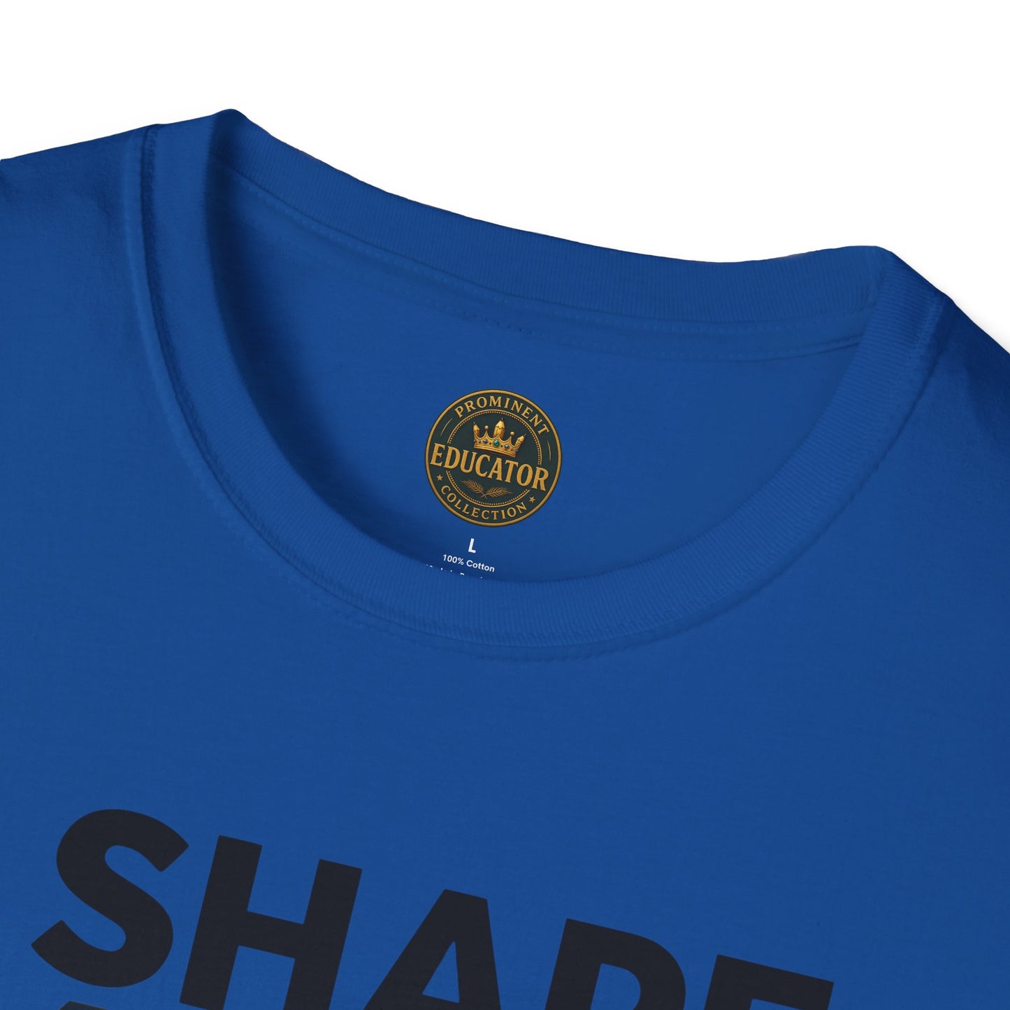 Prominent Educator Men - I Shape Minds and Futures Men - Teacher Tribute Tee