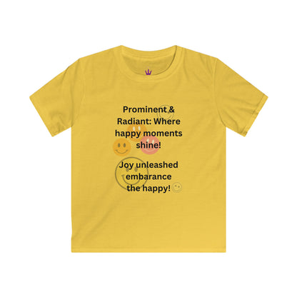 Prominent & Radiant - Kids Tee Princess Riyah Collection
