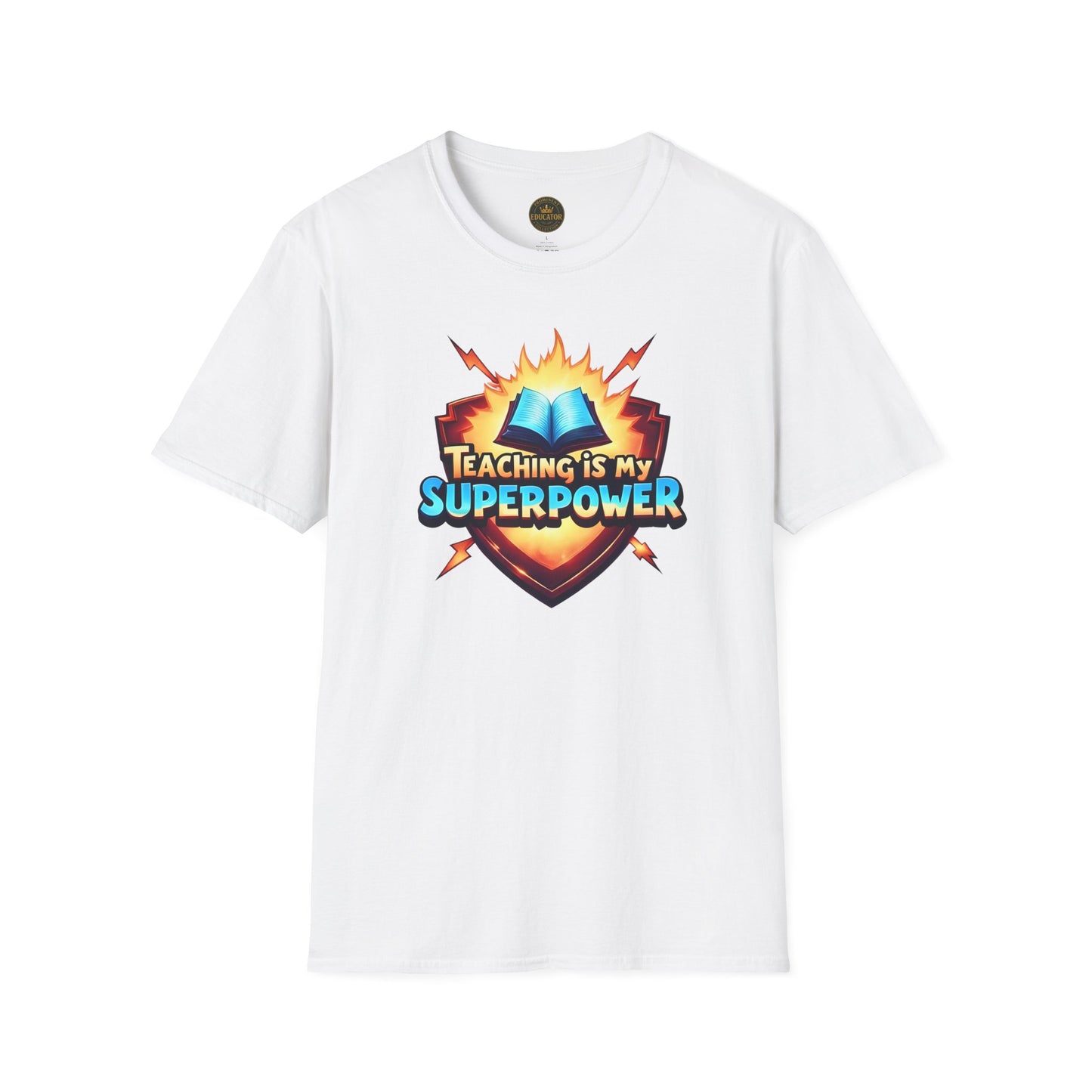 Prominent Educator Men - Teaching is my Superpower Men - Teacher Tribute Tee