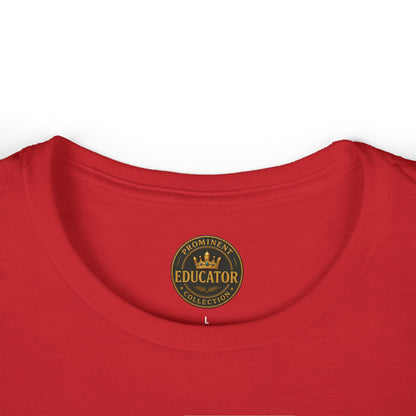 I  Shape Minds and Futures - Prominent Educator Women - Teacher Tribute Tee