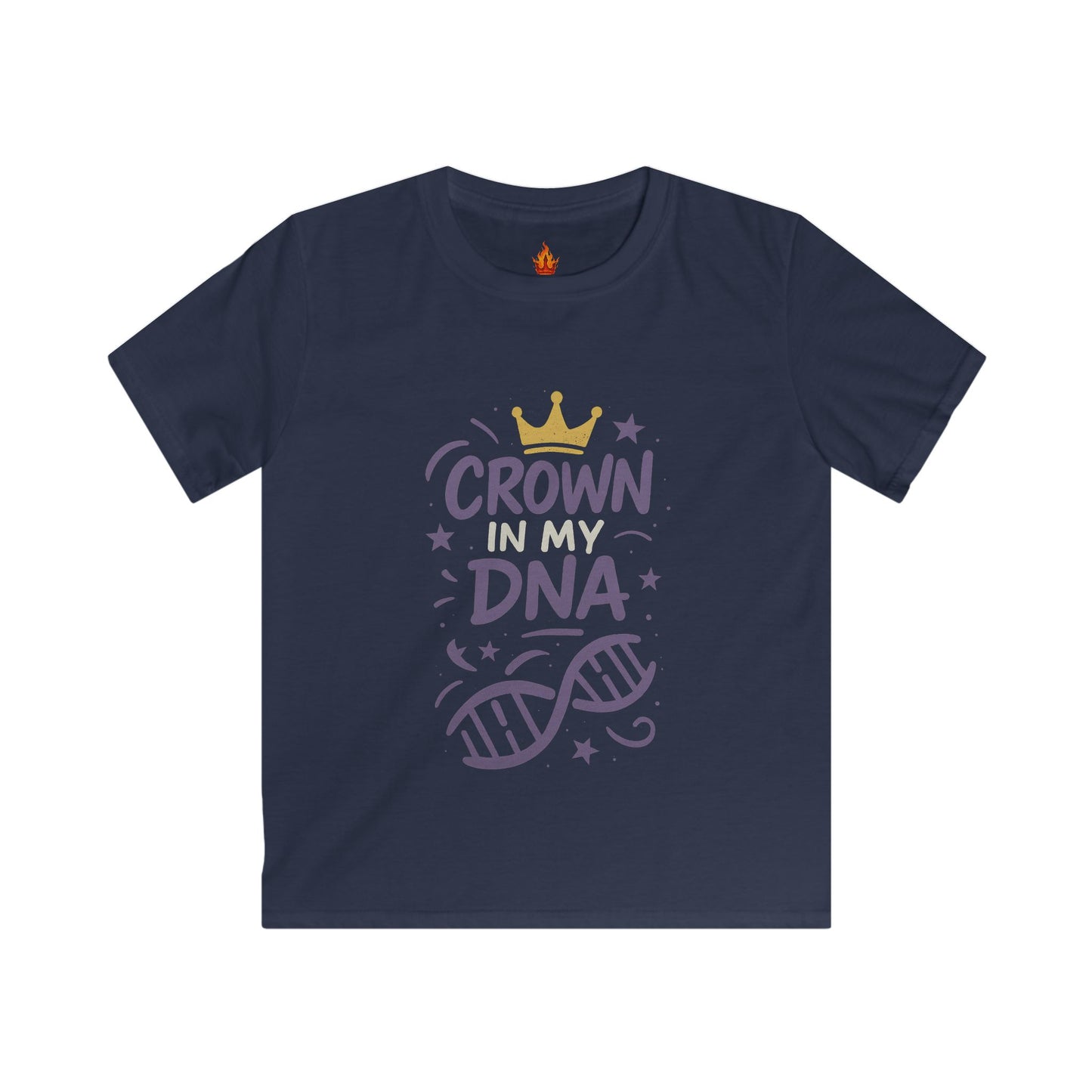 Crown in my DNA Kids Tee Princess Niyah Collection