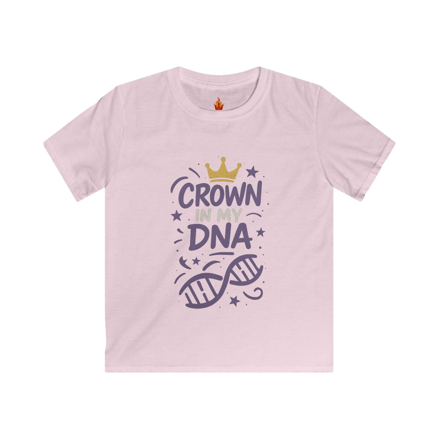 Crown in my DNA Kids Tee Princess Niyah Collection