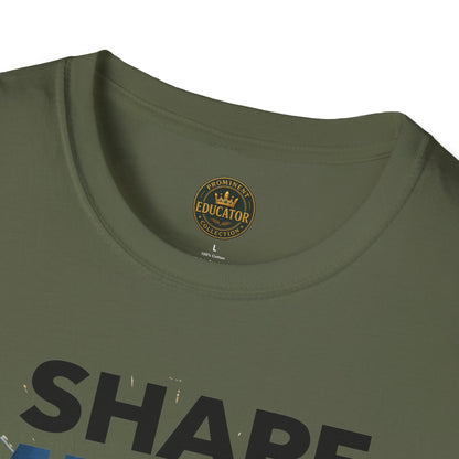Prominent Educator Men - I Shape Minds and Futures Men - Teacher Tribute Tee