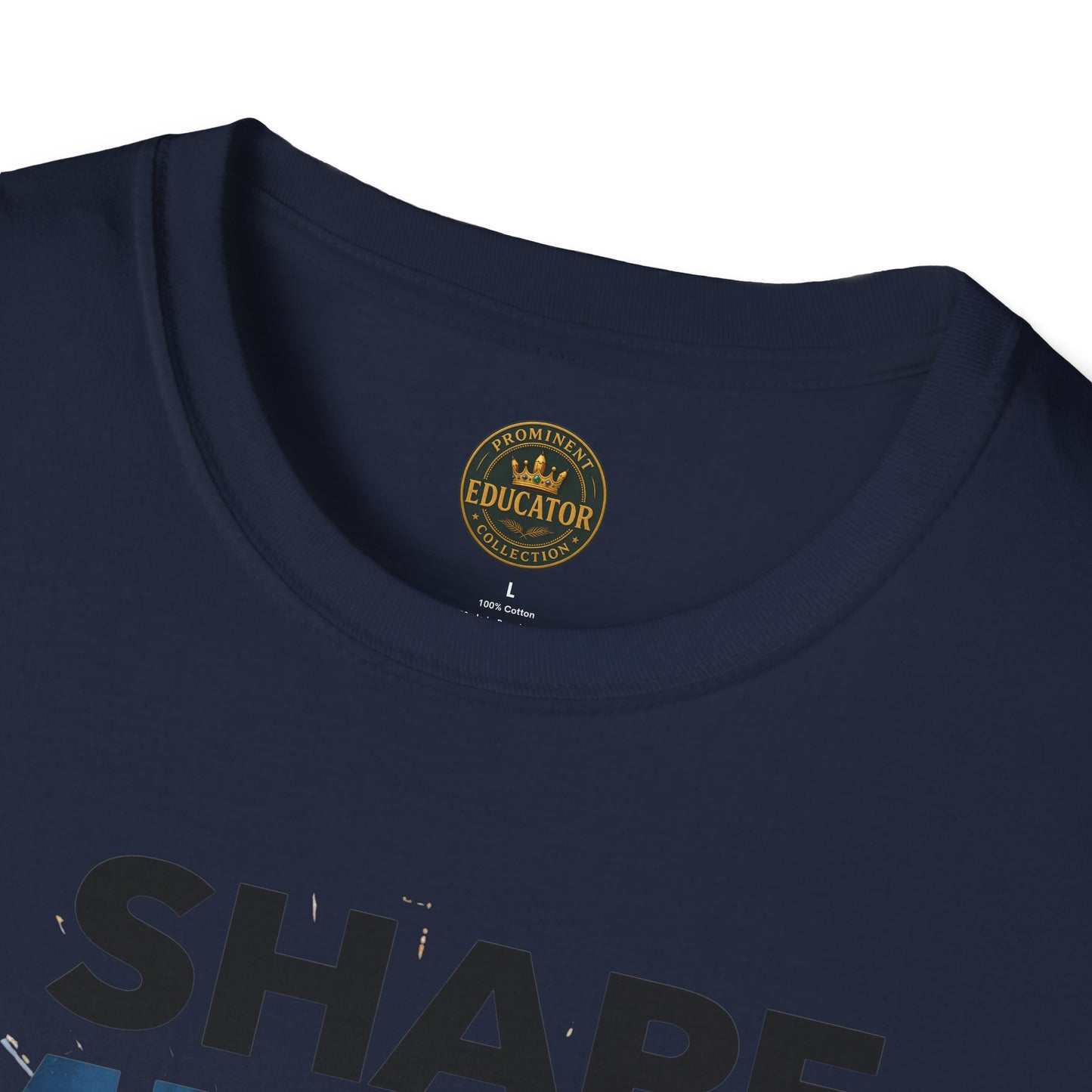 Prominent Educator Men - I Shape Minds and Futures Men - Teacher Tribute Tee