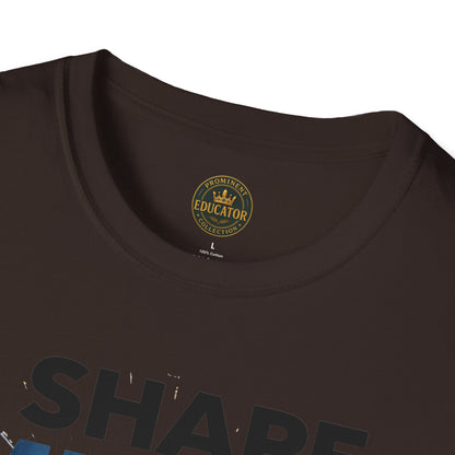 Prominent Educator Men - I Shape Minds and Futures Men - Teacher Tribute Tee