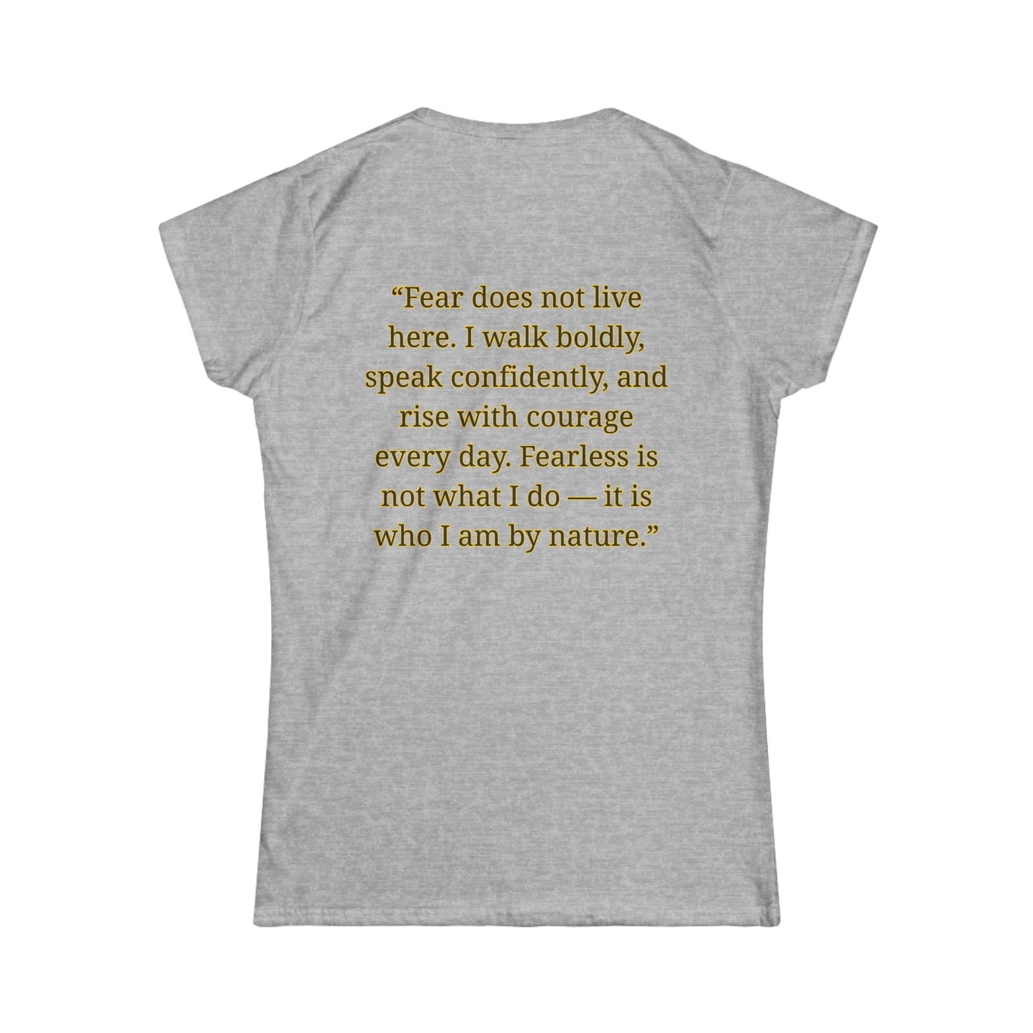 Princess Niyah - Fearless By Nature Affirmation Shirt