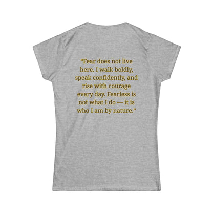 Princess Niyah - Fearless By Nature Affirmation Shirt