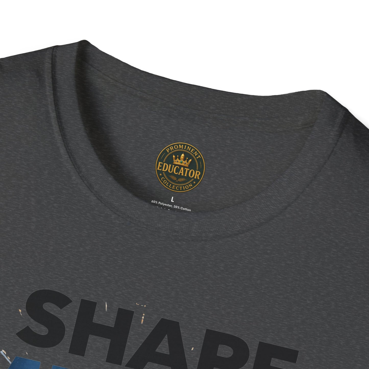 Prominent Educator Men - I Shape Minds and Futures Men - Teacher Tribute Tee