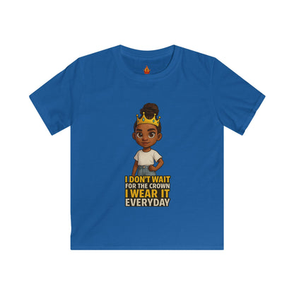 I Don’t Wait for the Crown Kids Tee Princess Niyah Collection