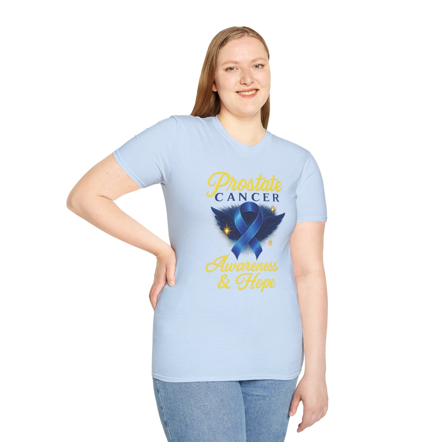 Prostate Cancer Awareness T-Shirt, Support Shirt, Unisex Graphic Tee, Hope and Awareness Gift, Cancer Support Apparel