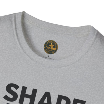 Prominent Educator Men - I Shape Minds and Futures Men - Teacher Tribute Tee