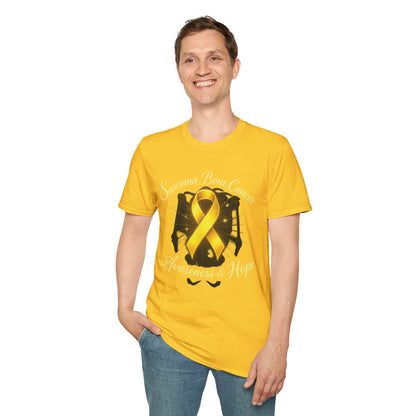 Sarcoma/Bone Cancer Awareness T-Shirt, Support Shirt, Unisex Graphic Tee, Hope and Awareness Gift, Cancer Support Apparel