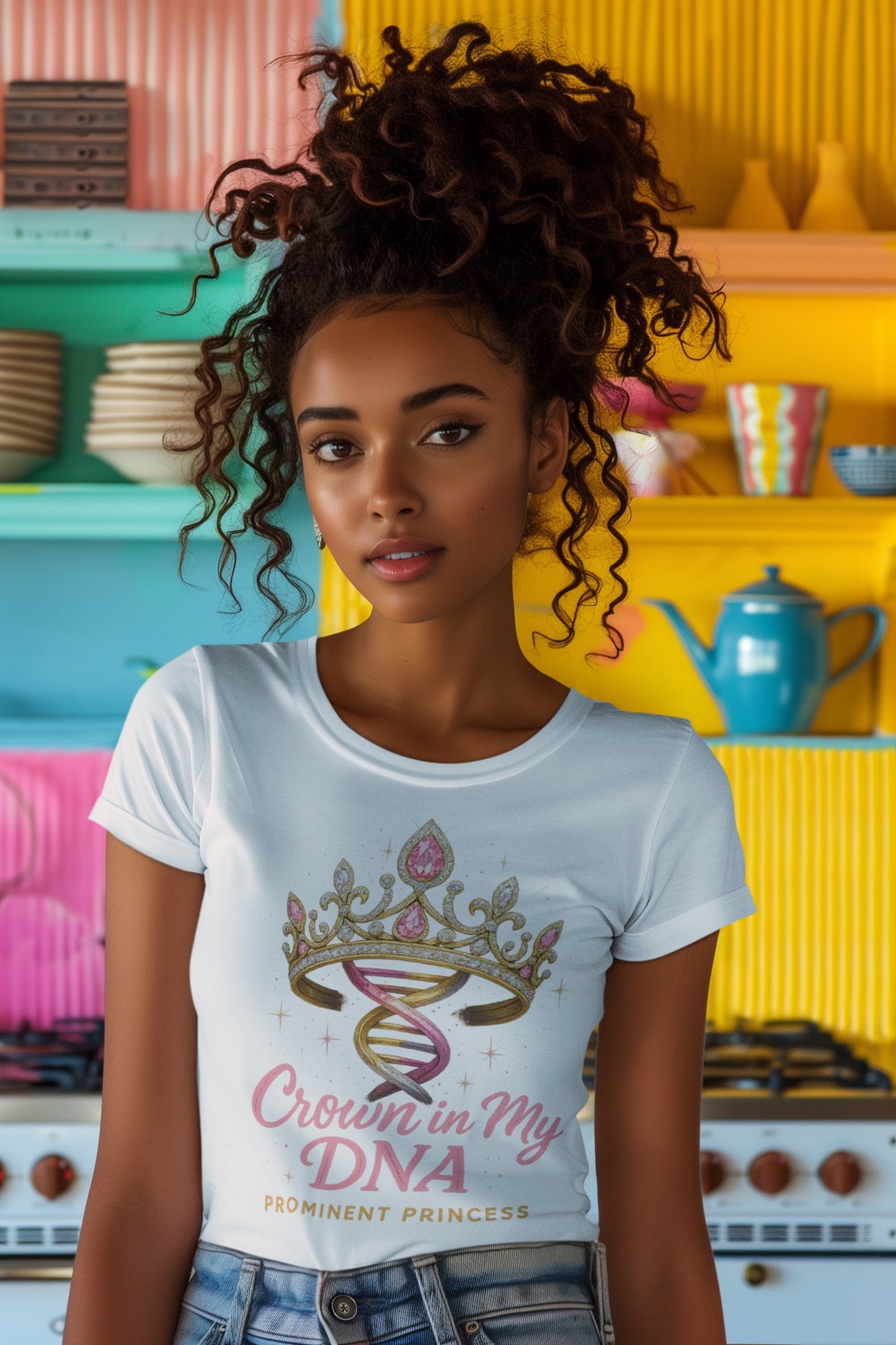 Crown in my DNA - Princess Mayah Tee