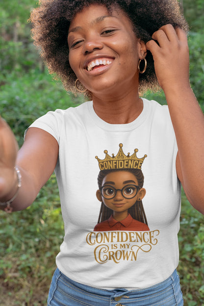 Princess Mayah Tee - Confidence is my Crown