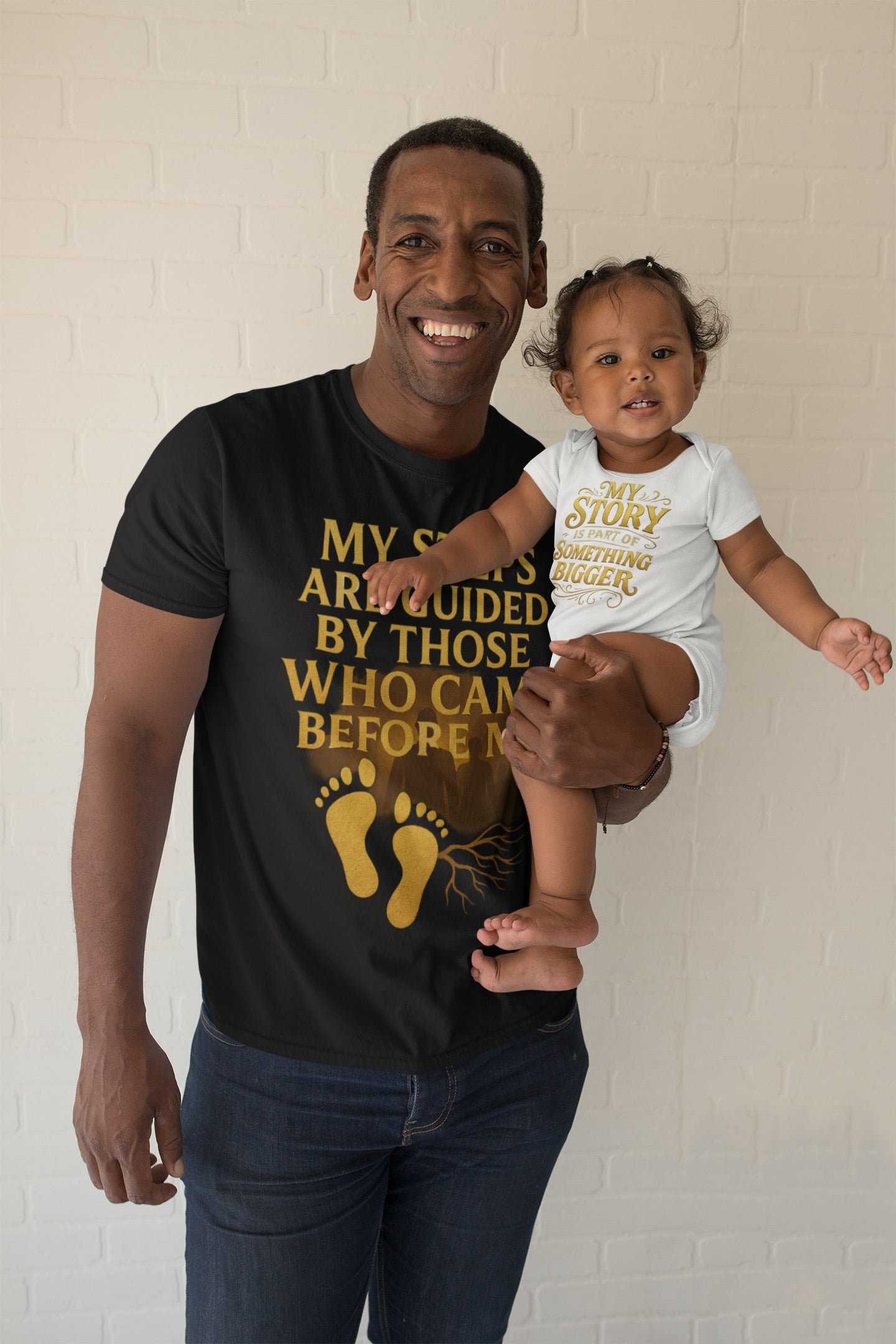 My Steps are Guided by Those who came Before Me - Unisex Legacy Tee