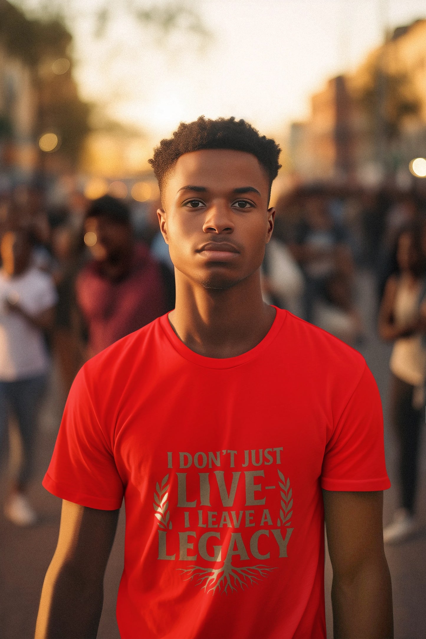 I  Don’t just Live I Leave a Legacy - Unisex Legacy Tee