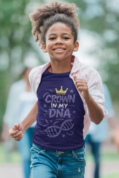 Crown in my DNA Kids Tee Princess Niyah Collection