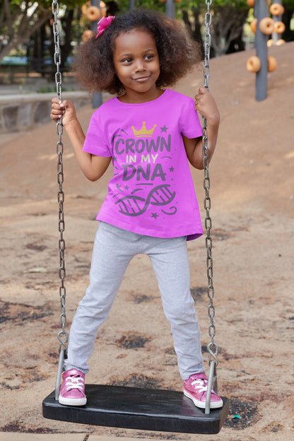 Crown in my DNA Kids Tee Princess Niyah Collection