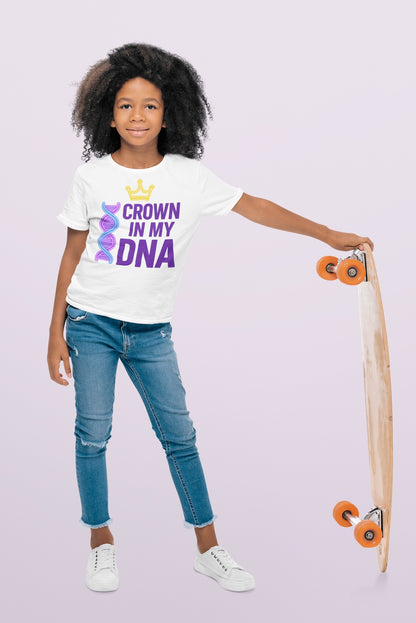Kids Tee Princess Niyah Collection - crown in my DNA