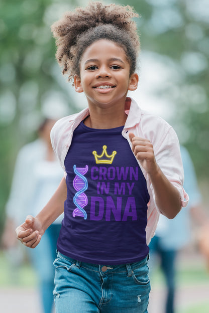 Kids Tee Princess Niyah Collection - crown in my DNA