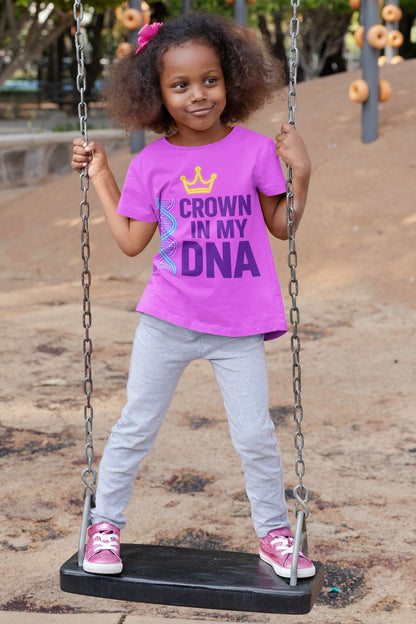 Kids Tee Princess Niyah Collection - crown in my DNA