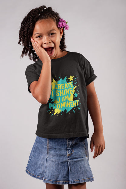 I Create I Shine Kids Tee Princess Riyah Collection