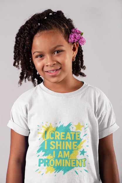 I Create I Shine Kids Tee Princess Riyah Collection