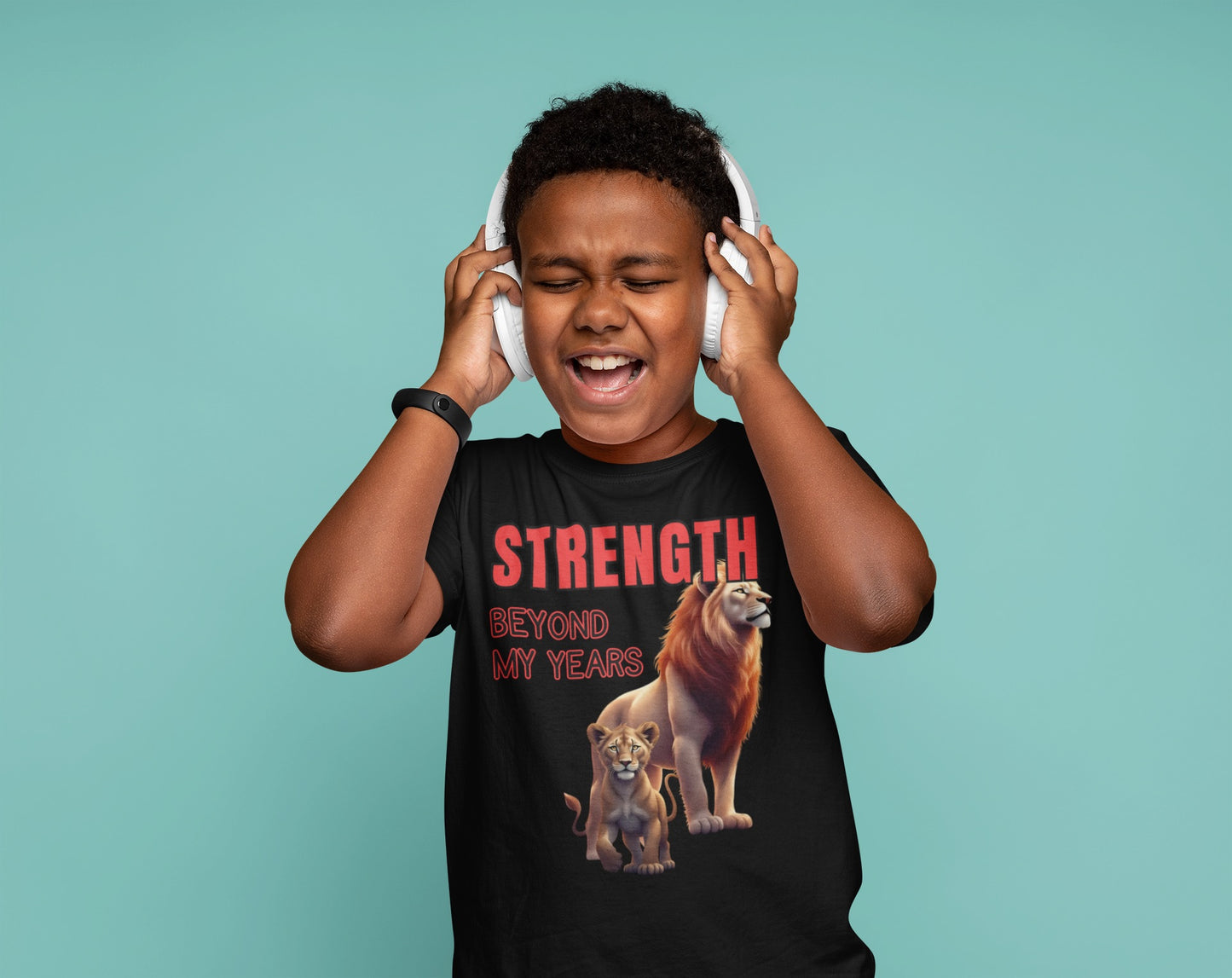 Strength beyond my Years Kids Tee - Prominent Prince Collection