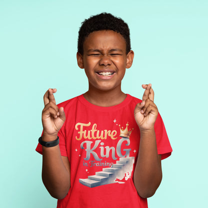 Future King Kids Tee - Prominent Prince Collection