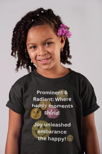 Kids Tee Princess Riyah Collection - Prominent & Radiant