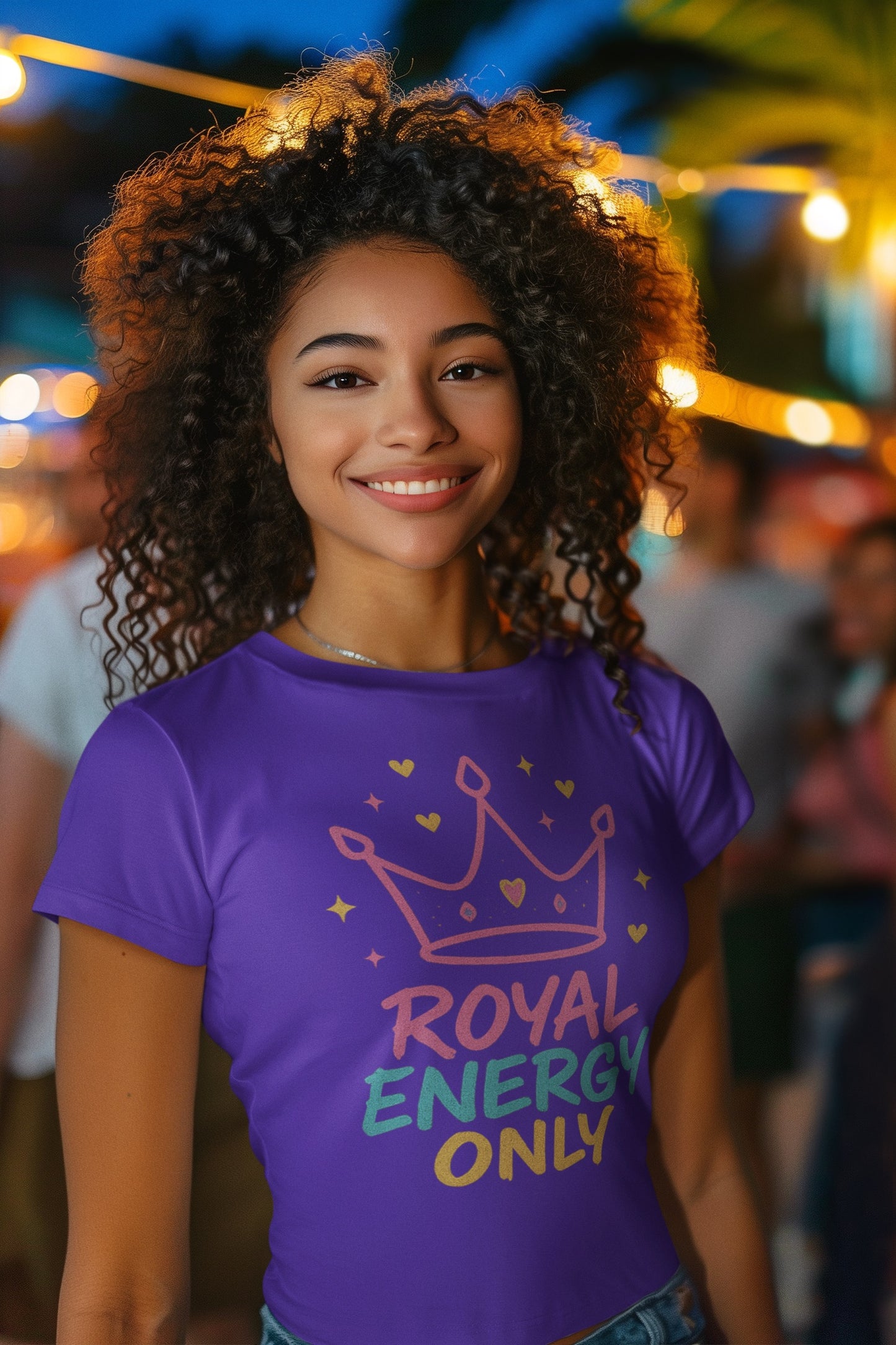 Princess Mayah - Royal Energy Only Affirmation Shirt