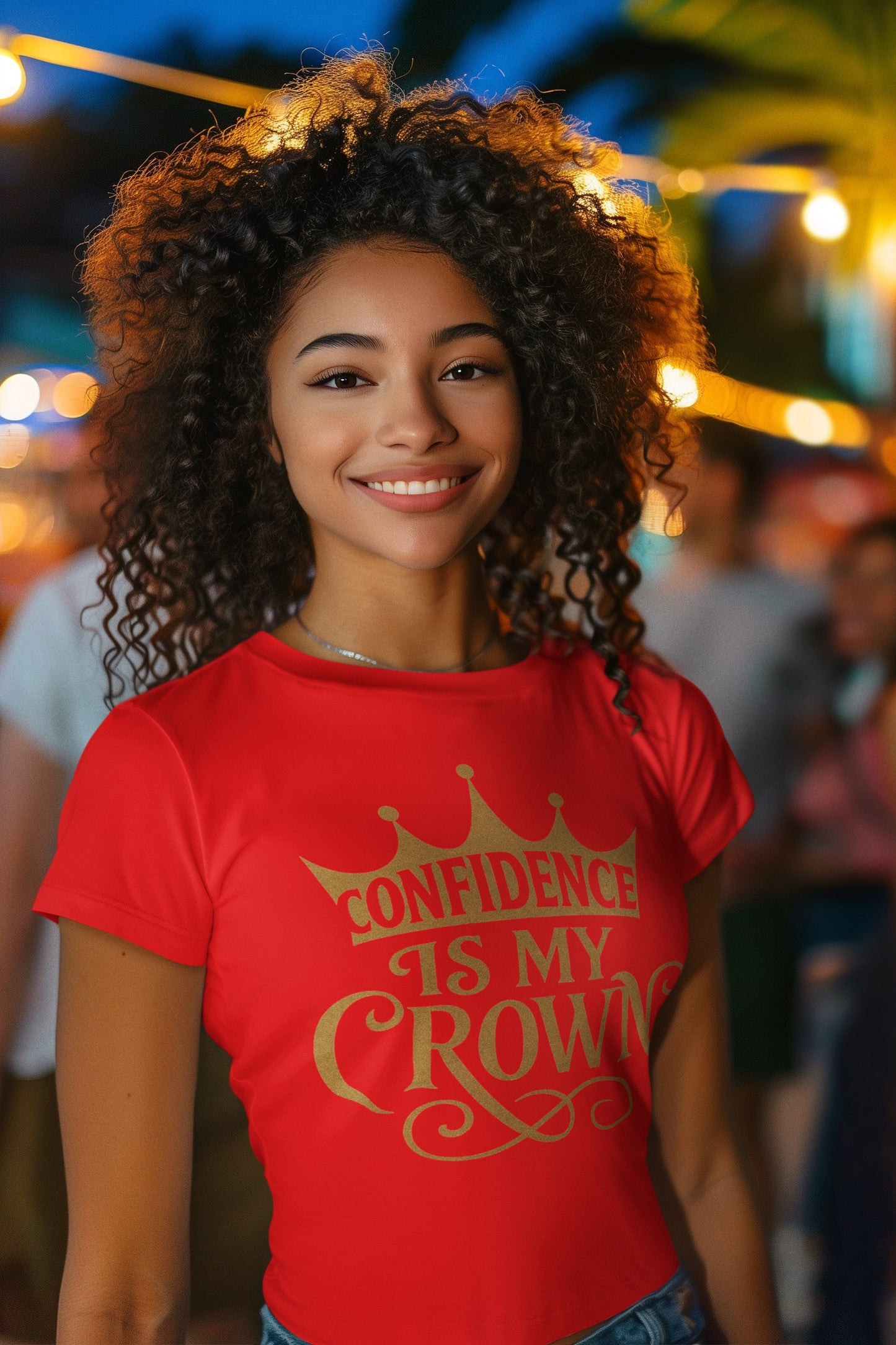 Princess Mayah - Confidence Is My Crown Affirmation Shirt