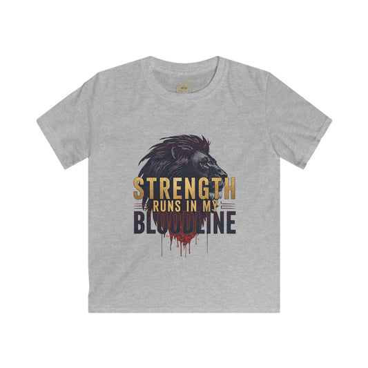 Strength Runs through my Bloodline Kids Tee - Prominent Prince Collection