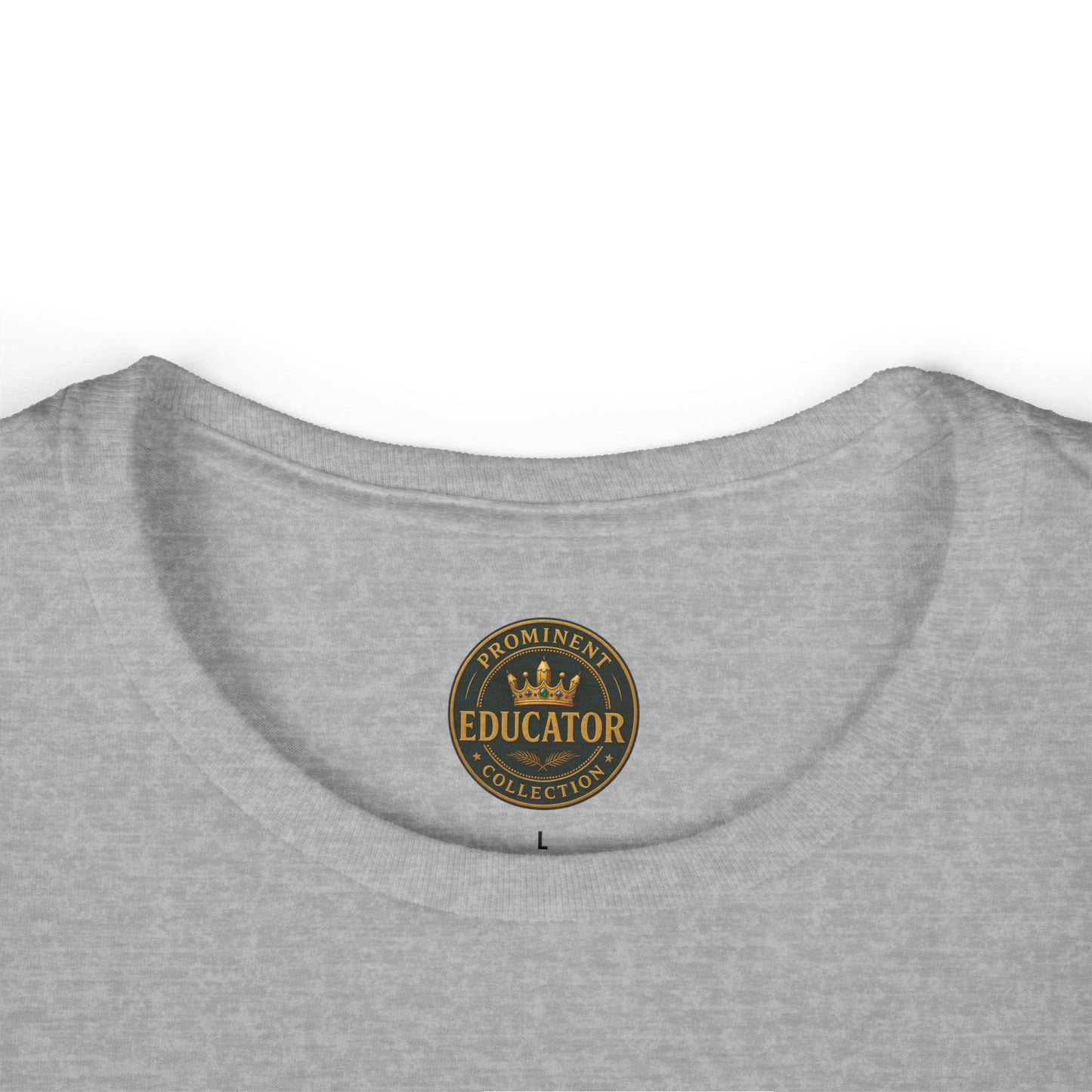 Prominent Educator Women - Knowledge is my Crown Women - Teacher Tribute Tee