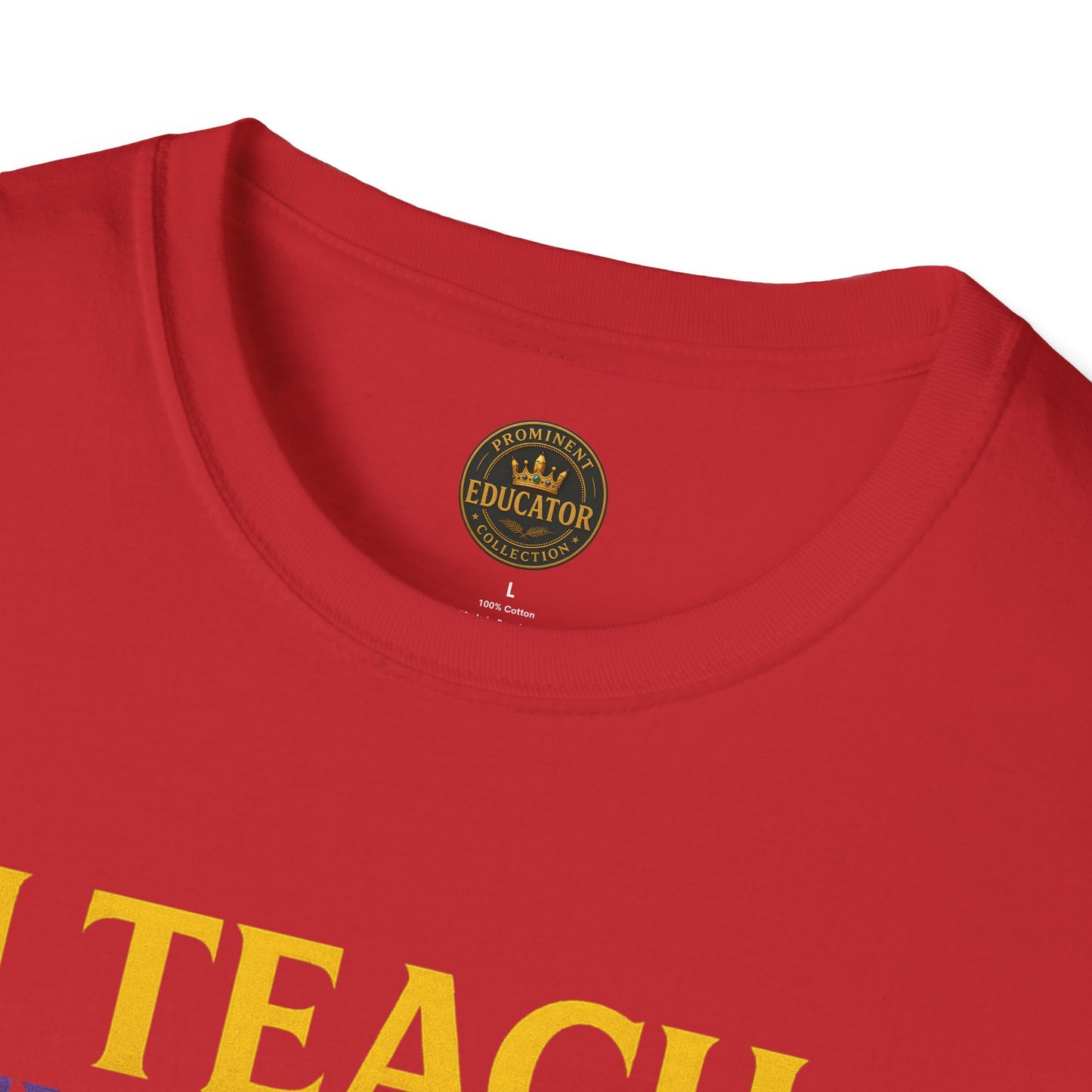 I  Teach therefore I build Kings and Queens - Prominent Educator Men - Teacher Tribute Tee