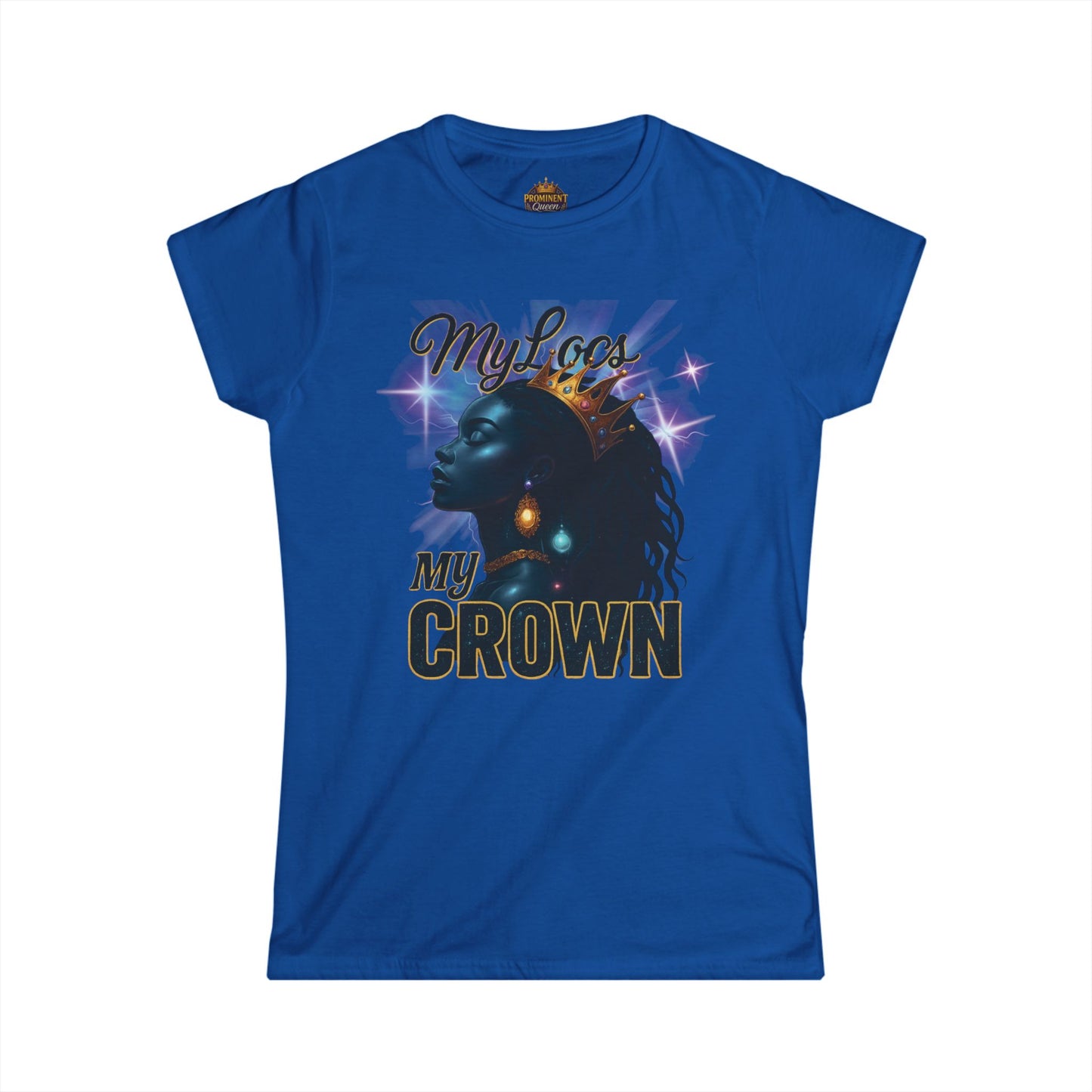 Women's My Locs My Crown Tee - Prominent Queen Collection