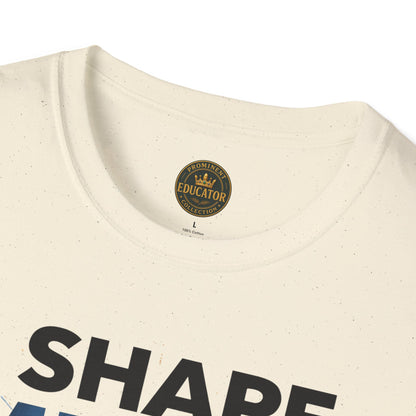 Prominent Educator Men - I Shape Minds and Futures Men - Teacher Tribute Tee