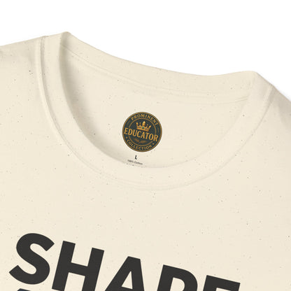 Prominent Educator Men - I Shape Minds and Futures Men - Teacher Tribute Tee