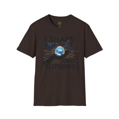Prominent Educator Men - I Shape Minds and Futures Men - Teacher Tribute Tee