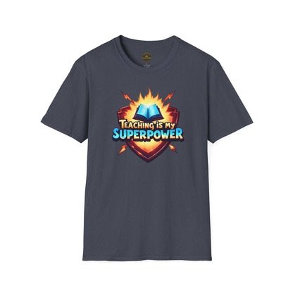 Prominent Educator Men - Teaching is my Superpower Men - Teacher Tribute Tee