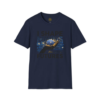 Prominent Educator Men - I Shape Minds and Futures Men - Teacher Tribute Tee