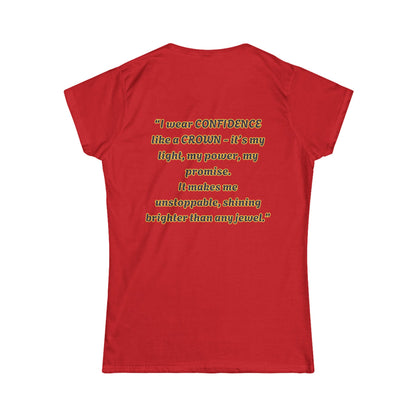 Princess Mayah - Confidence Is My Crown Affirmation Shirt