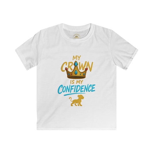 My Crown is my Confidence Kids Tee - Prominent Prince Collection