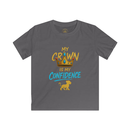 My Crown is my Confidence Kids Tee - Prominent Prince Collection