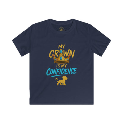 My Crown is my Confidence Kids Tee - Prominent Prince Collection