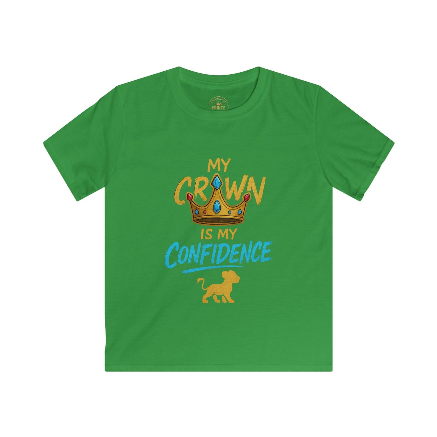 My Crown is my Confidence Kids Tee - Prominent Prince Collection