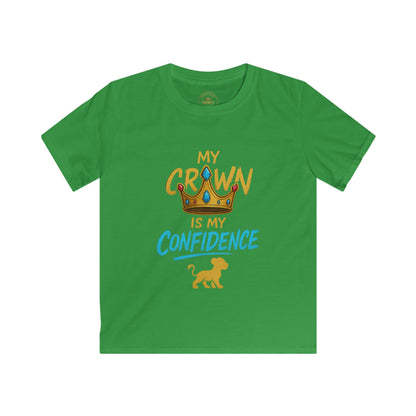 My Crown is my Confidence Kids Tee - Prominent Prince Collection