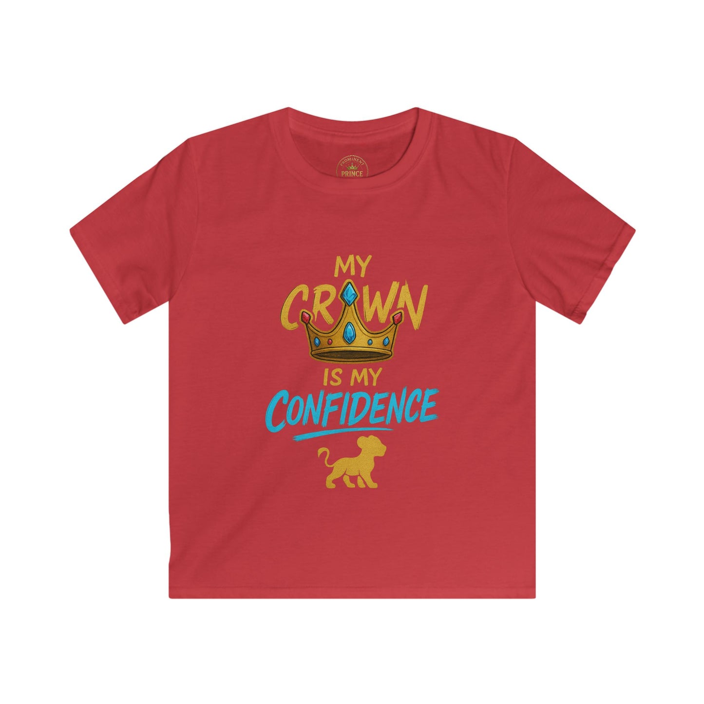 My Crown is my Confidence Kids Tee - Prominent Prince Collection