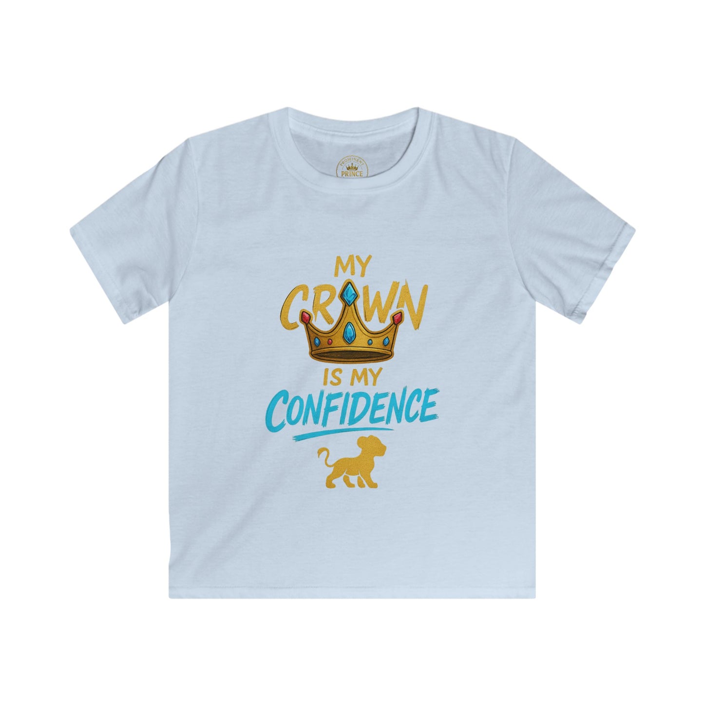My Crown is my Confidence Kids Tee - Prominent Prince Collection