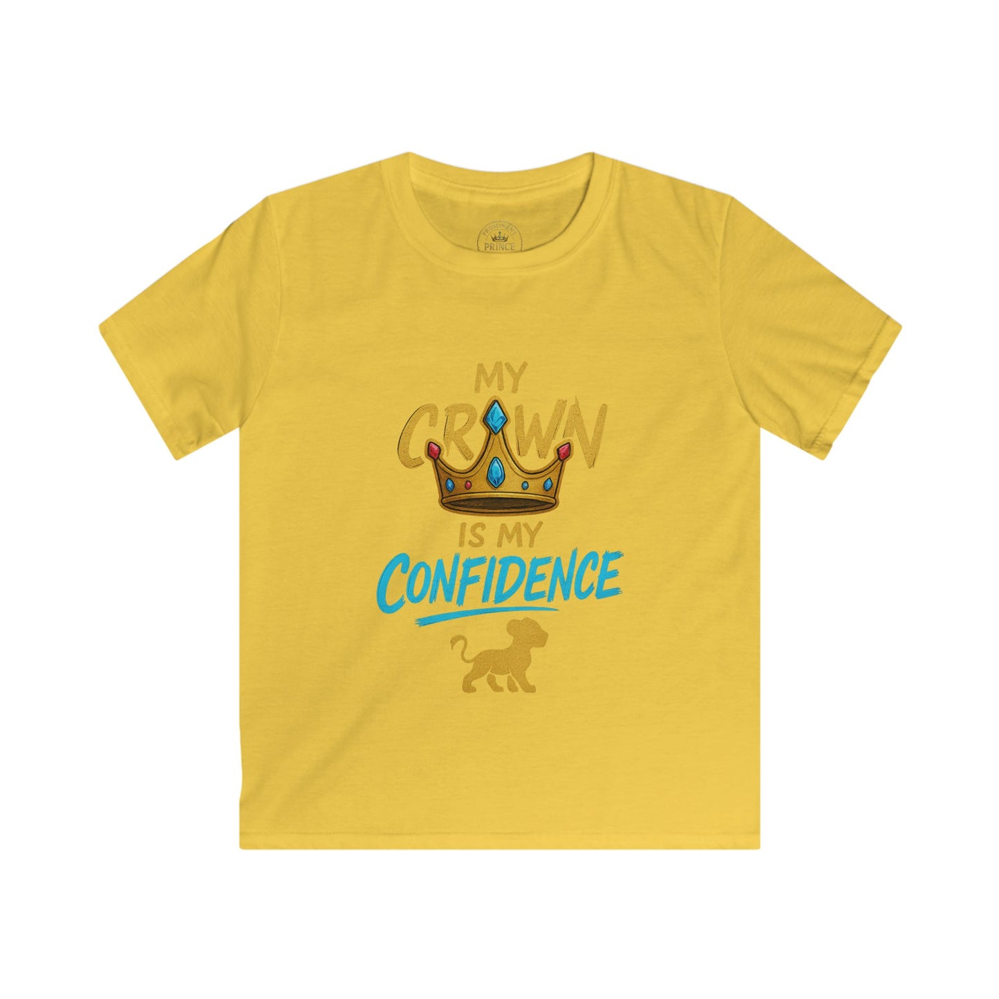 My Crown is my Confidence Kids Tee - Prominent Prince Collection